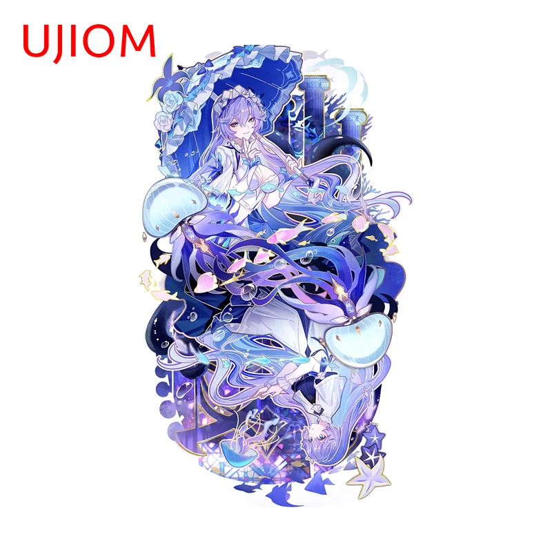 Smoke Stopper - UJIOM Wuthering Waves Cantarella สติ๊กเกอร์ติดผนังเกมยอดนิยมวาอิฟ ไอเท็มสติ๊กเกอร์กันชนประตูเหมาะสำหรับตกแต่งเคสคอมพิวเตอร์ไวนิล