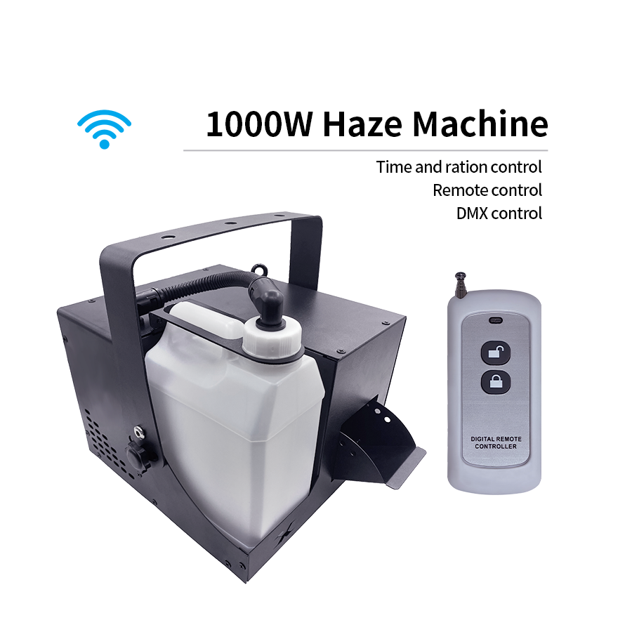 Smoke Stopper - เครื่องพ่นควัน 1000W แบบน้ำ พร้อมระบบควบคุม DMX ไร้สาย