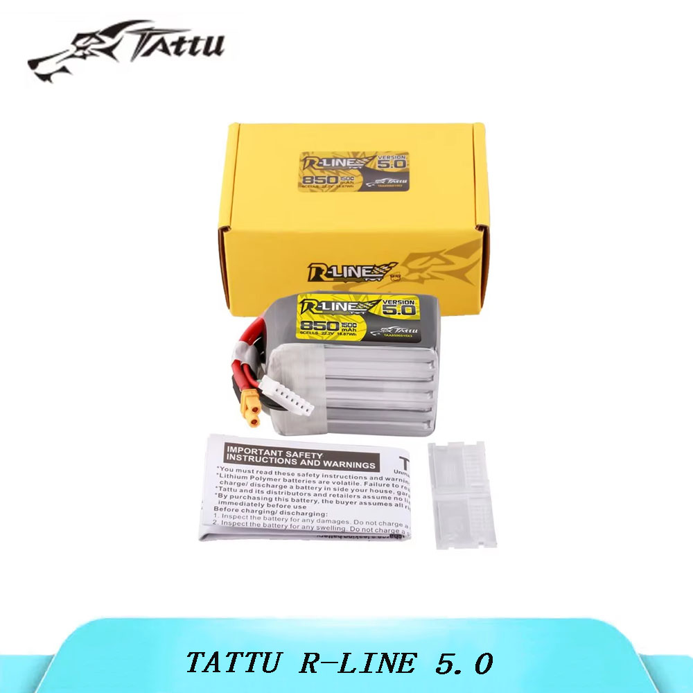 แบตเตอรี่ลิโพ TATTU R-LINE 5.0 - Lipo Battery 6S บทวิจารณ์และราคา