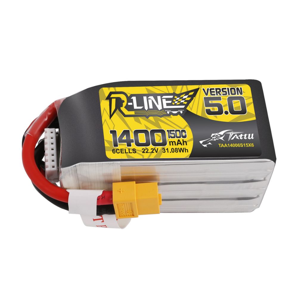 แบตเตอรี่ลิโพ TATTU R-LINE 5.0 - Lipo Battery 6S บทวิจารณ์และราคา