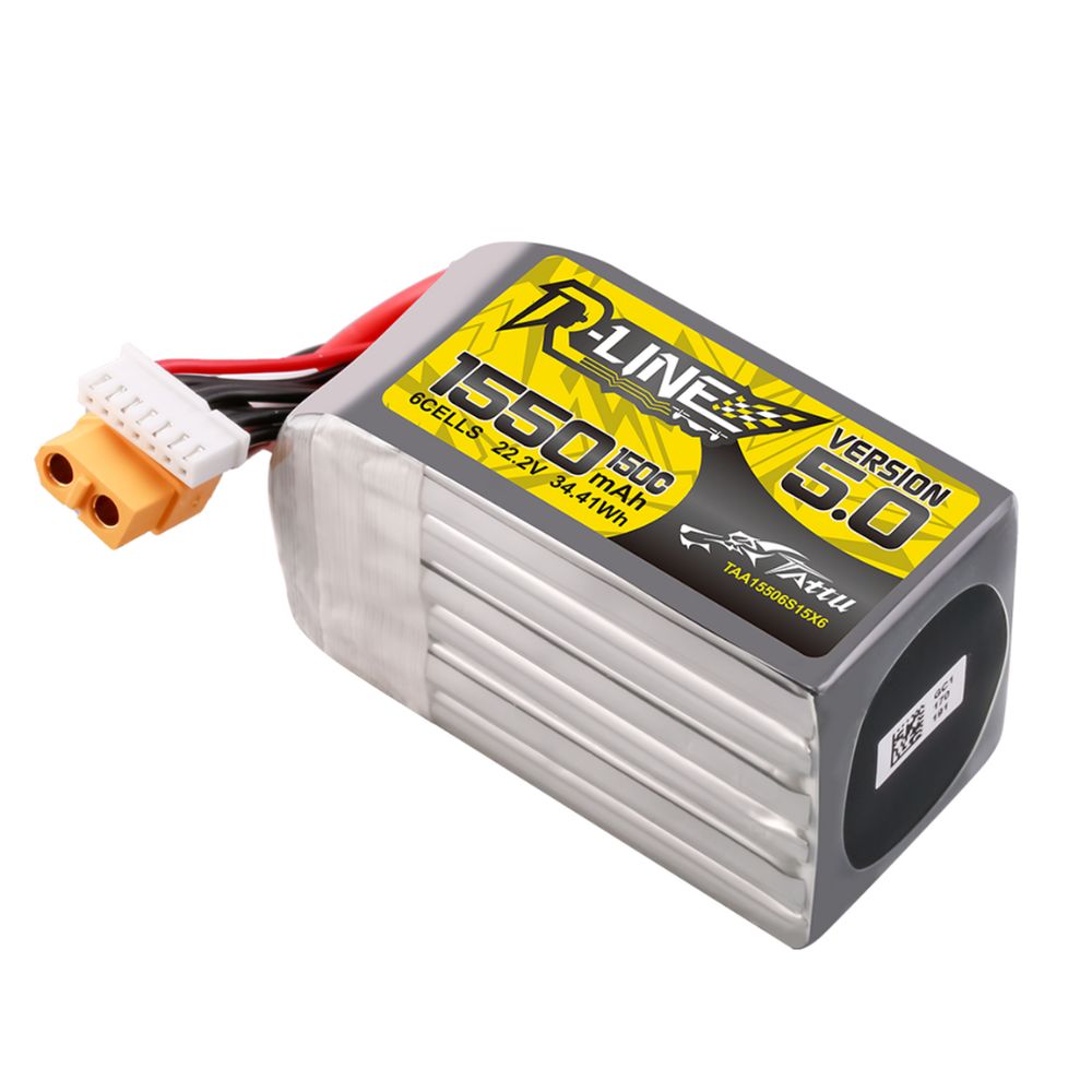 แบตเตอรี่ลิโพ TATTU R-LINE 5.0 - Lipo Battery 6S บทวิจารณ์และราคา