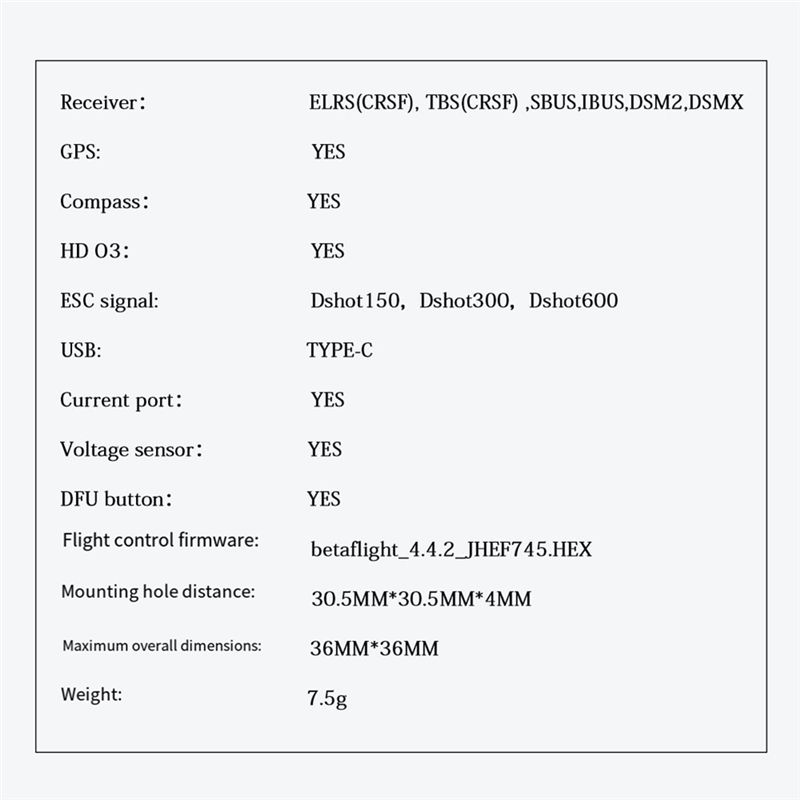B78B-F745 FC&ESC ชุดอุปกรณ์ FP - Drone Esc บทวิจารณ์และราคา