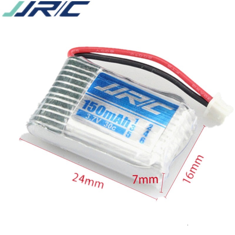แบตเตอรี่แท้ JJRC H20 3.7V 150 - Balance Charger Rc บทวิจารณ์และราคา