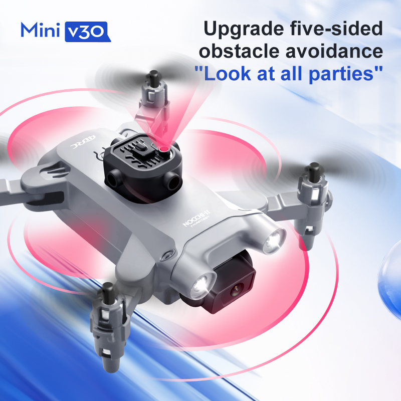 Mini V30 WiFi FPV Drone 4K HD  - Brushed Drone Motor บทวิจารณ์และราคา