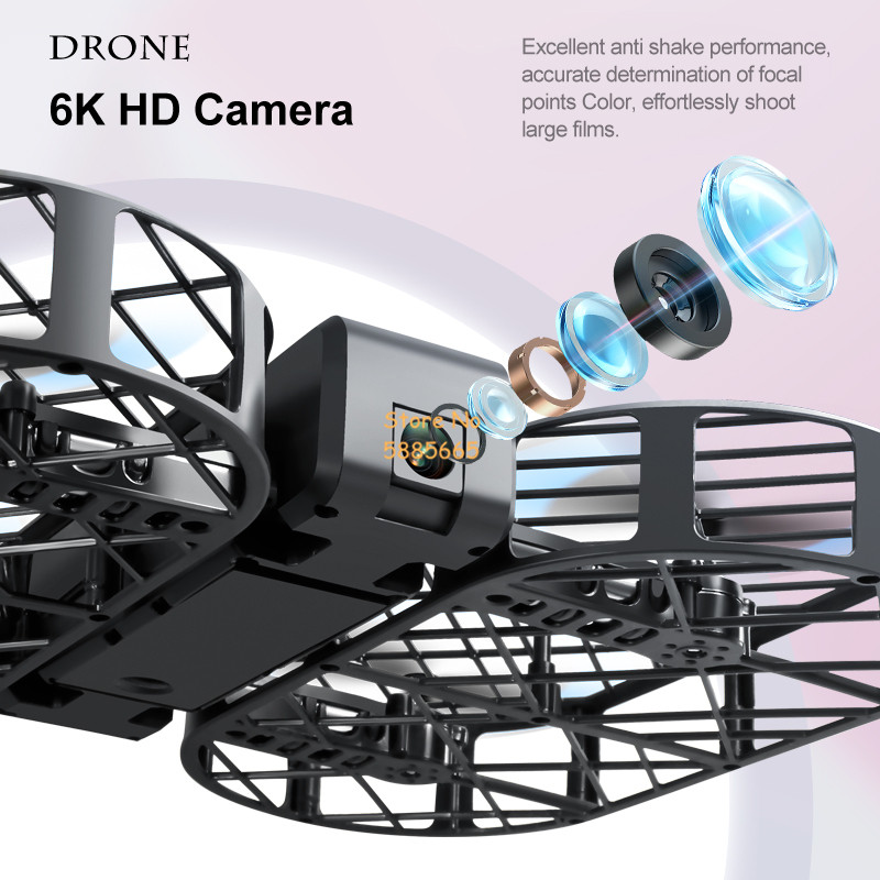 กล้อง 8K HD 360 °   การป้องกัน - Brushed Drone Motor บทวิจารณ์และราคา