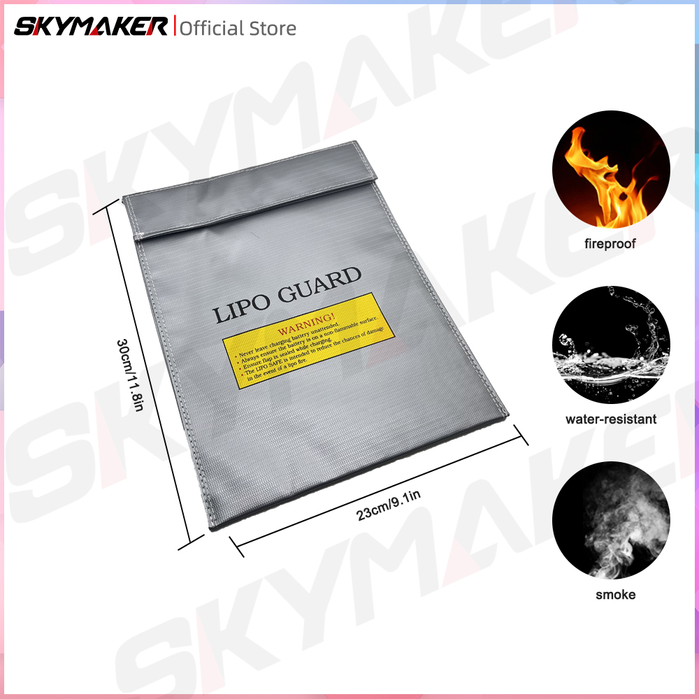 LiPo แบตเตอรี่ความปลอดภัยกระเป - Smoke Stopper บทวิจารณ์และราคา