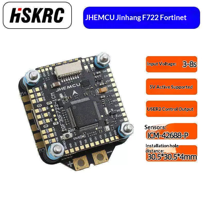 JHEMCU F722 ชุดควบคุมการบิน 45 - F722 Flight Controller บทวิจารณ์และราคา