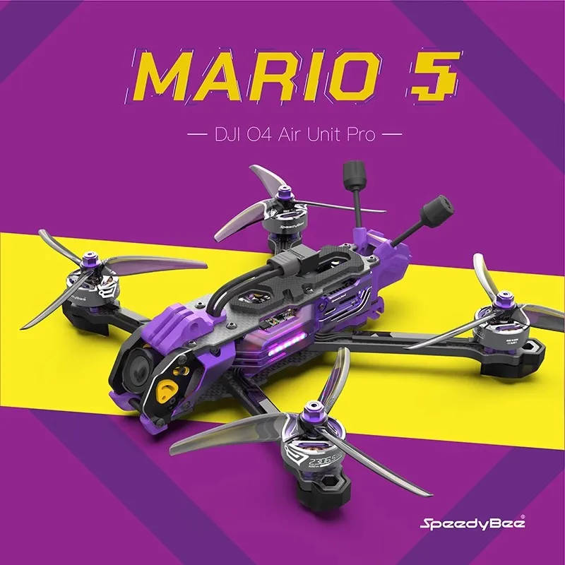 โดรน SpeedyBee Mario 5 FPV ขนา - Lipo Battery 6S บทวิจารณ์และราคา