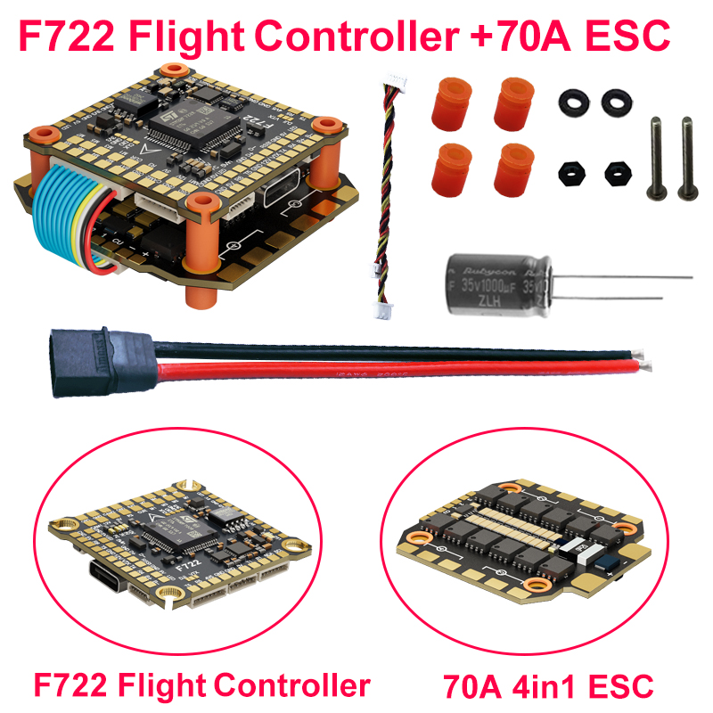 ชุดควบคุมการบิน DAKEFPV F722 6 - F722 Flight Controller บทวิจารณ์และราคา