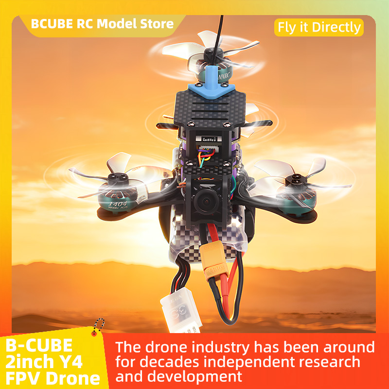 ชุดโครงโดรน B-CUBE ขนาด 2 นิ้ว - F722 Flight Controller บทวิจารณ์และราคา