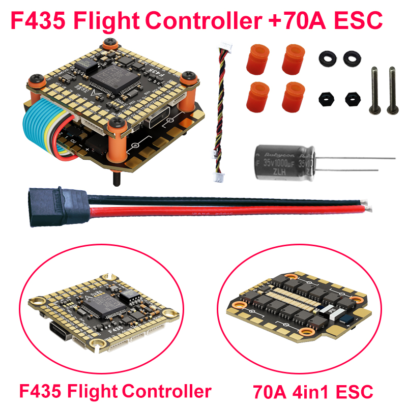 DAKEFPV F435 ชุดควบคุมการบิน 3 - Betaflight Fc บทวิจารณ์และราคา