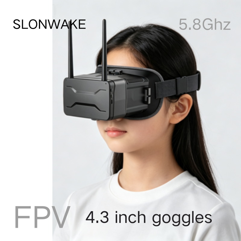 แว่นตา FPV 5.8G หน้าจอ 4.3 นิ้ - Fpv Goggles บทวิจารณ์และราคา
